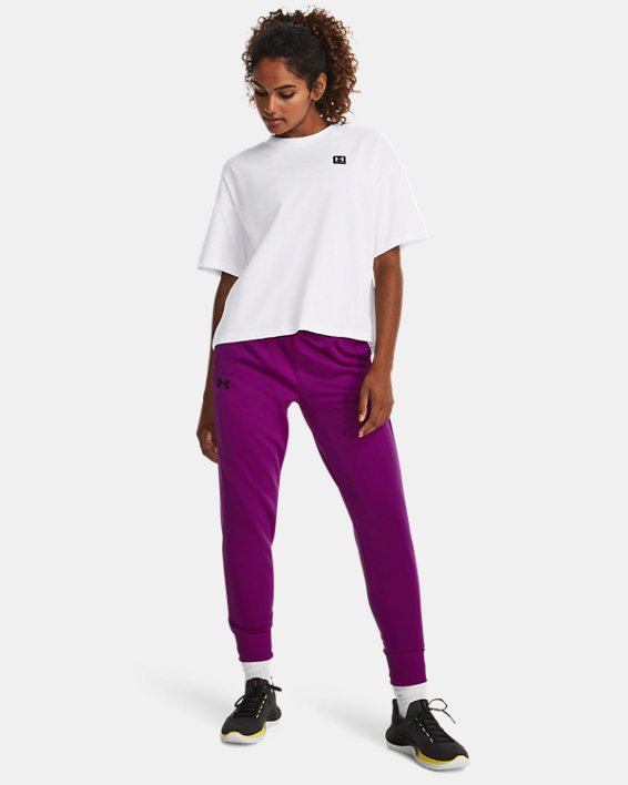 Pantalon de jogging Armour Fleece® pour femme, Purple, pdpMainDesktop image number 2